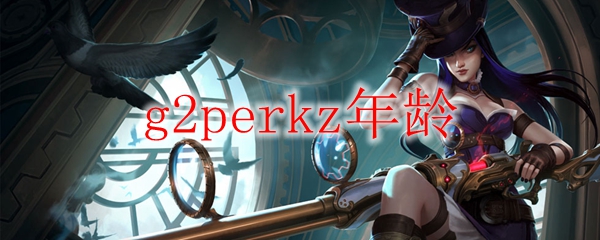 g2perkz年龄