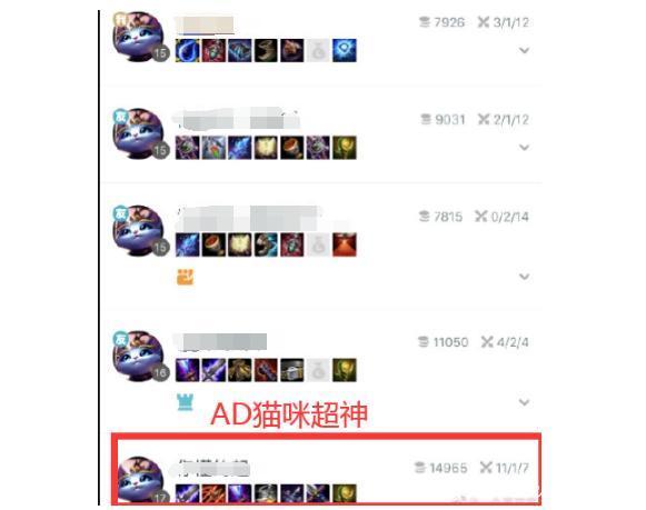 《lol》克隆模式猫咪出装