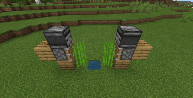 我的世界自动甘蔗机怎么做