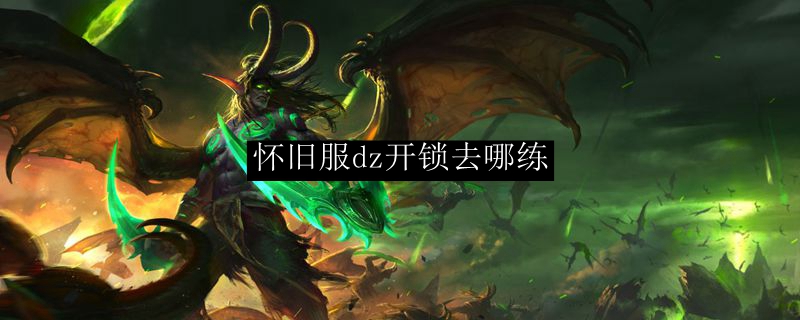 怀旧服dz开锁去哪练