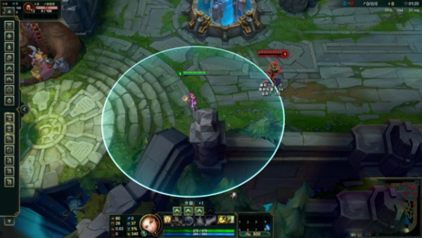 lol怎么设置a键圆圈