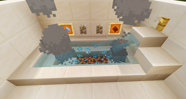 我的世界温泉水池怎么做