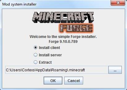 我的世界forge怎么安装