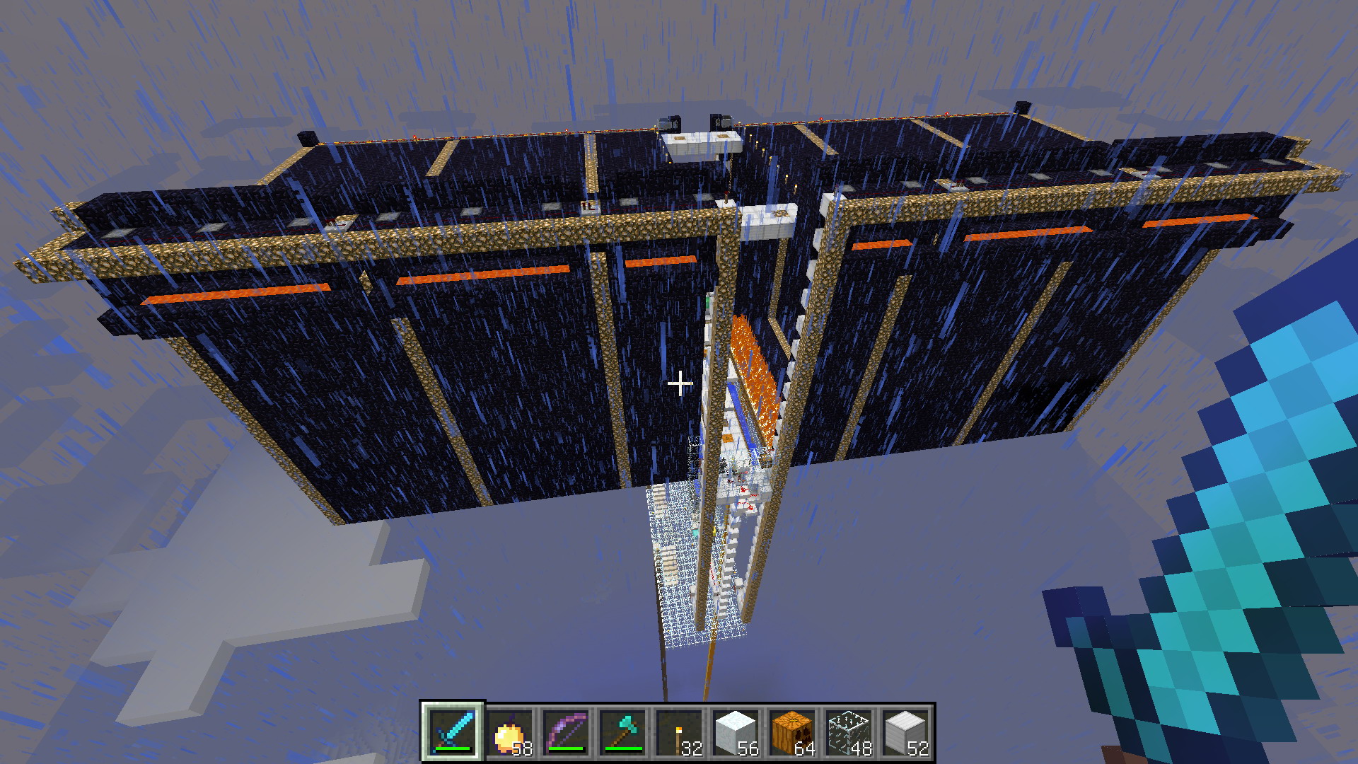 《我的世界》雪傀儡激怒式主世界猪人刷怪场教程