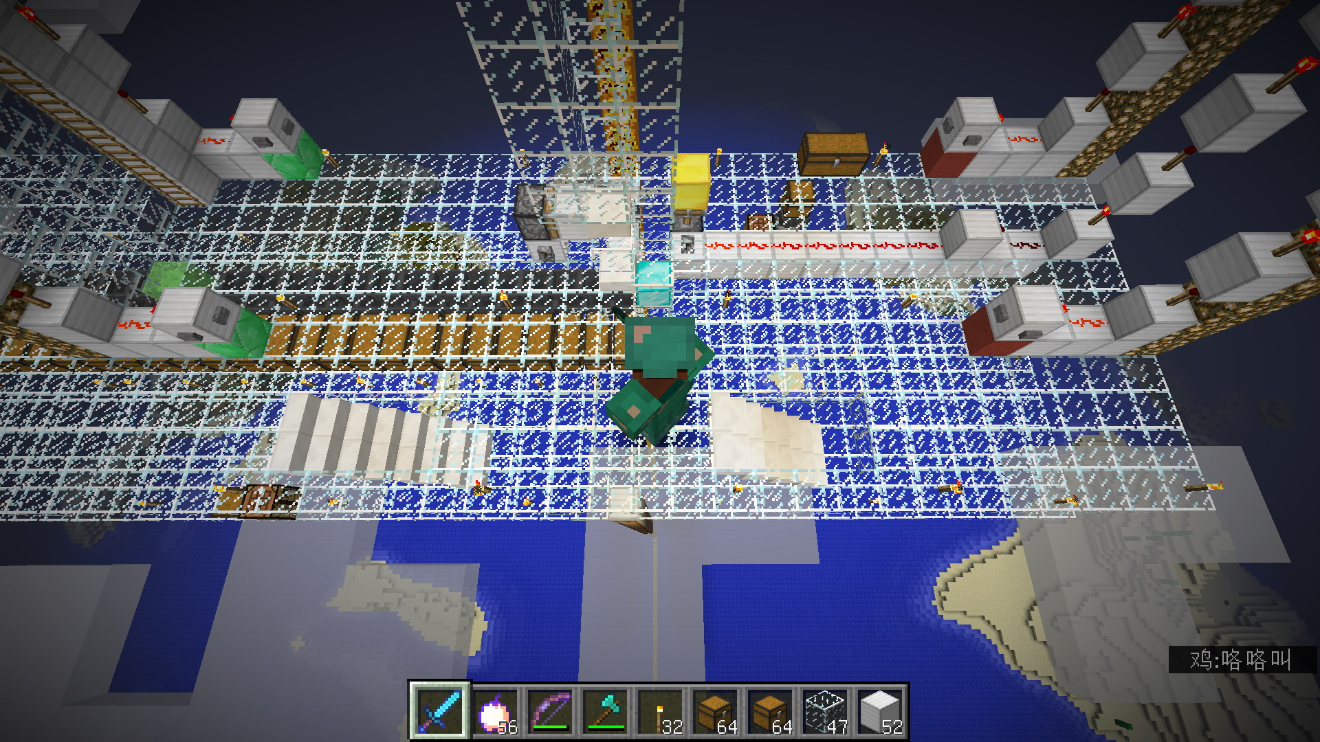 《我的世界》雪傀儡激怒式主世界猪人刷怪场教程