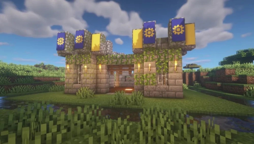 我的世界2020城堡建筑教学