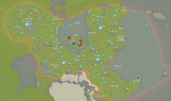 原神风神瞳在哪