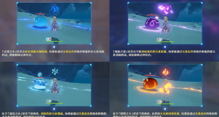 《原神》元素系统全类型介绍