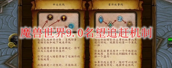 魔兽世界9.0名望追赶机制