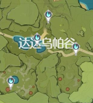 《原神》风神瞳位置高清图