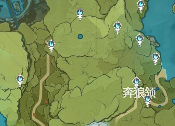 《原神》风神瞳位置高清图