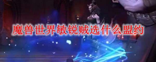 魔兽世界敏锐贼选什么盟约