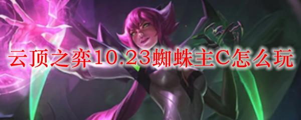 云顶之弈10.23蜘蛛主C怎么玩