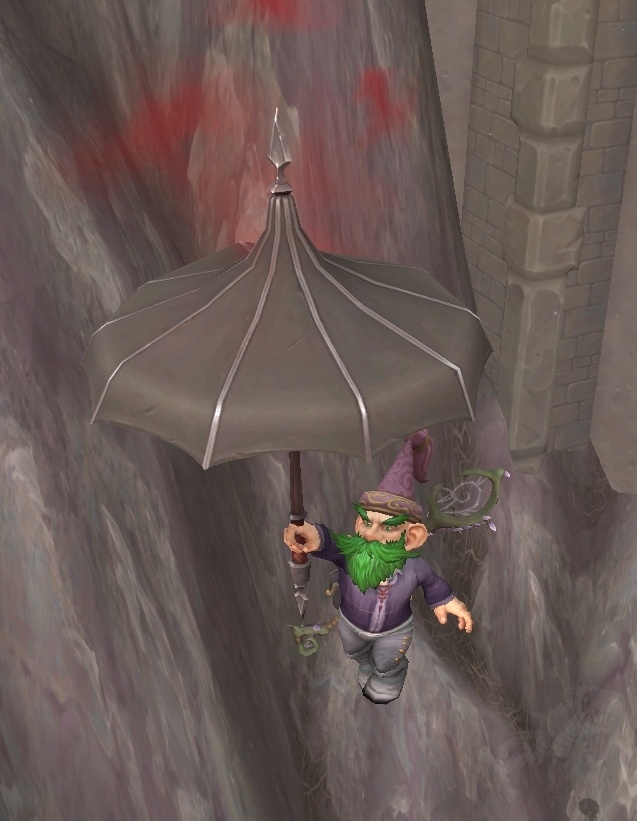 《魔兽世界》时髦的黑色遮阳伞有什么用