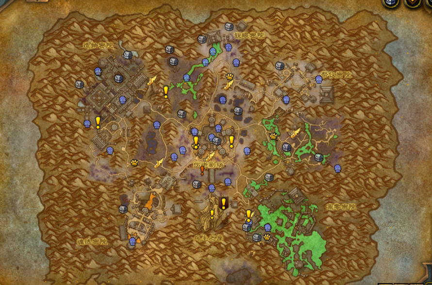 《魔兽世界》玛卓克萨斯稀有怪位置坐标