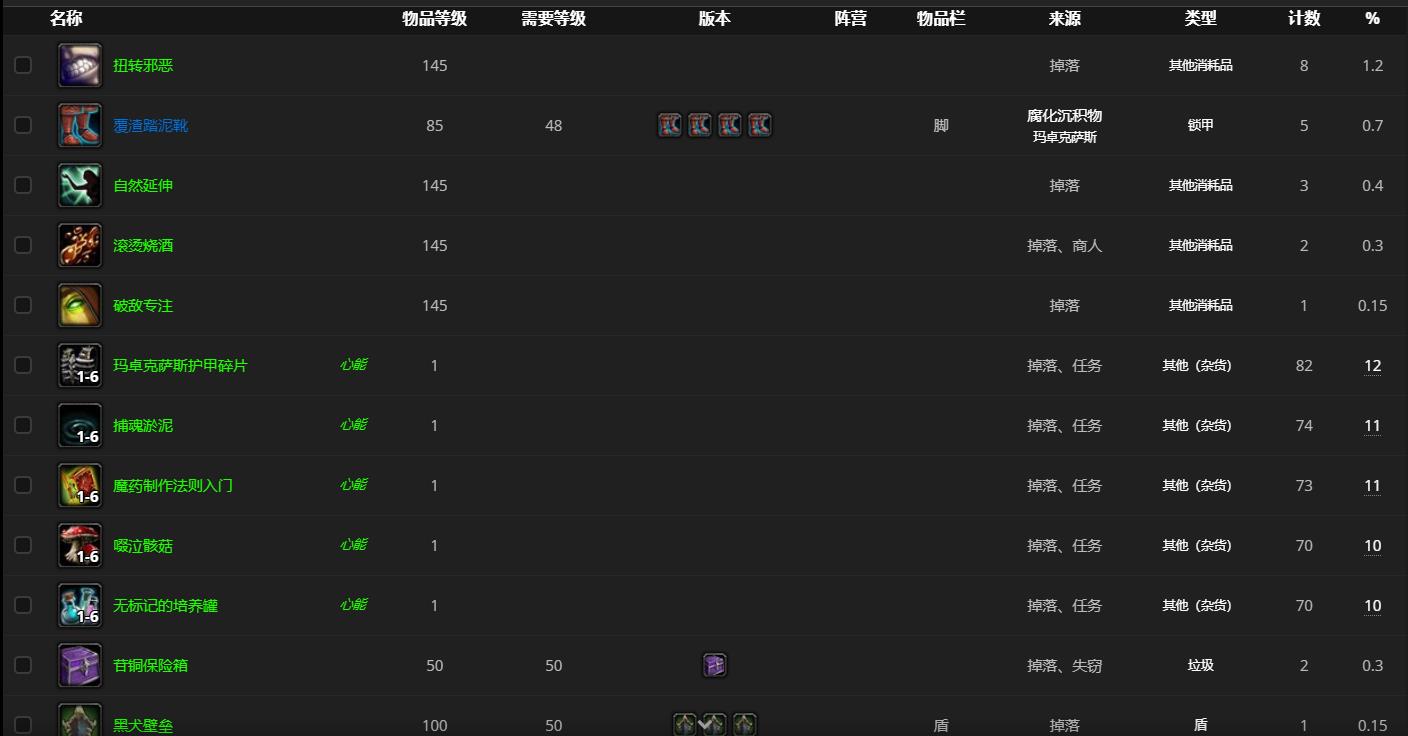 《魔兽世界》腐化沉积物哪里刷