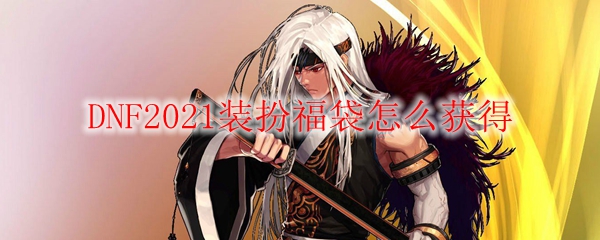DNF2021装扮福袋怎么获得