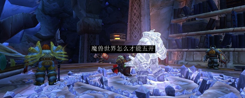 魔兽世界怎么才能五开