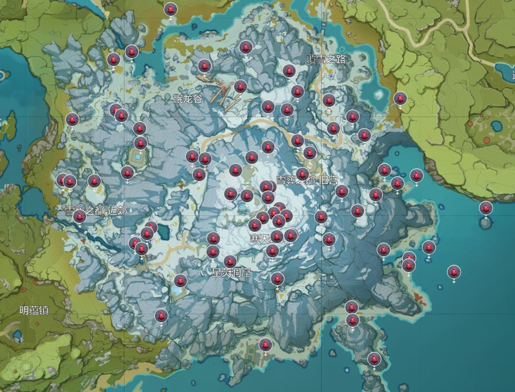 《原神》绯红玉髓位置大全