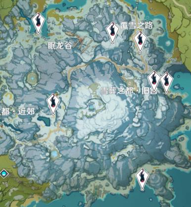 《原神》忍冬之树位置大全