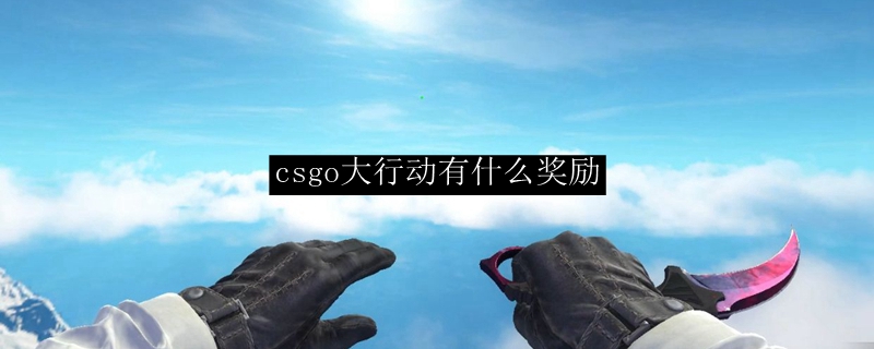 csgo大行动有什么奖励