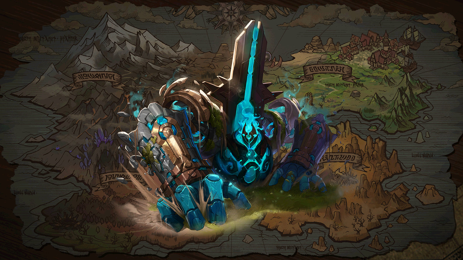 《DNF》巨龙的秘宝全BOSS原画分享