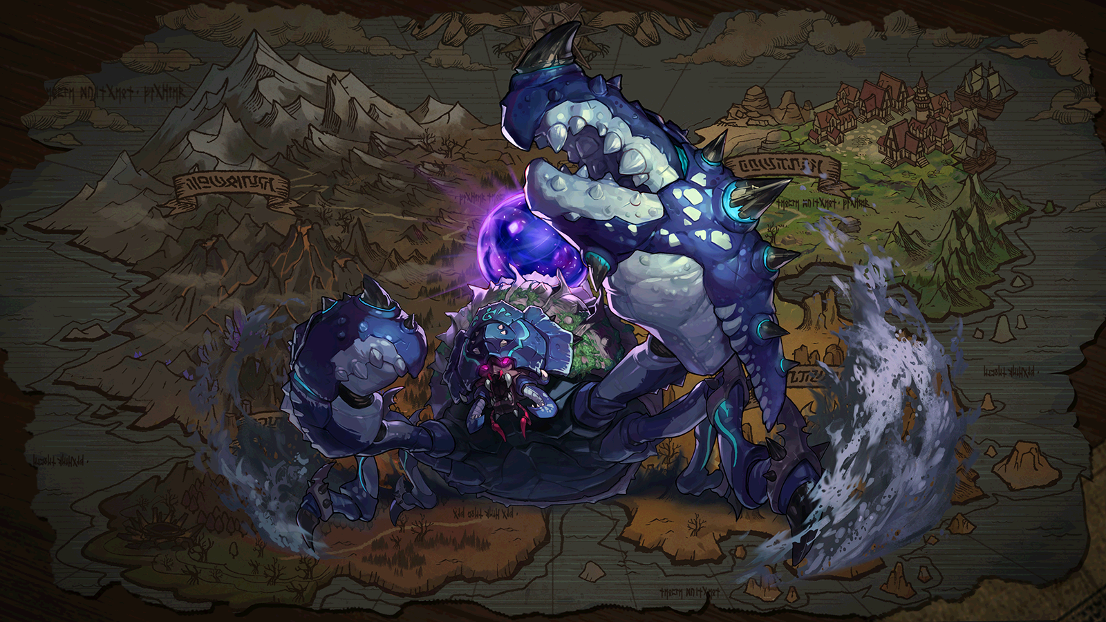 《DNF》巨龙的秘宝全BOSS原画分享