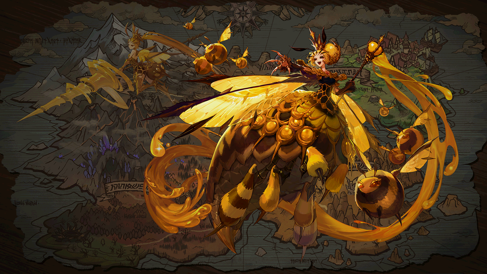 《DNF》巨龙的秘宝全BOSS原画分享