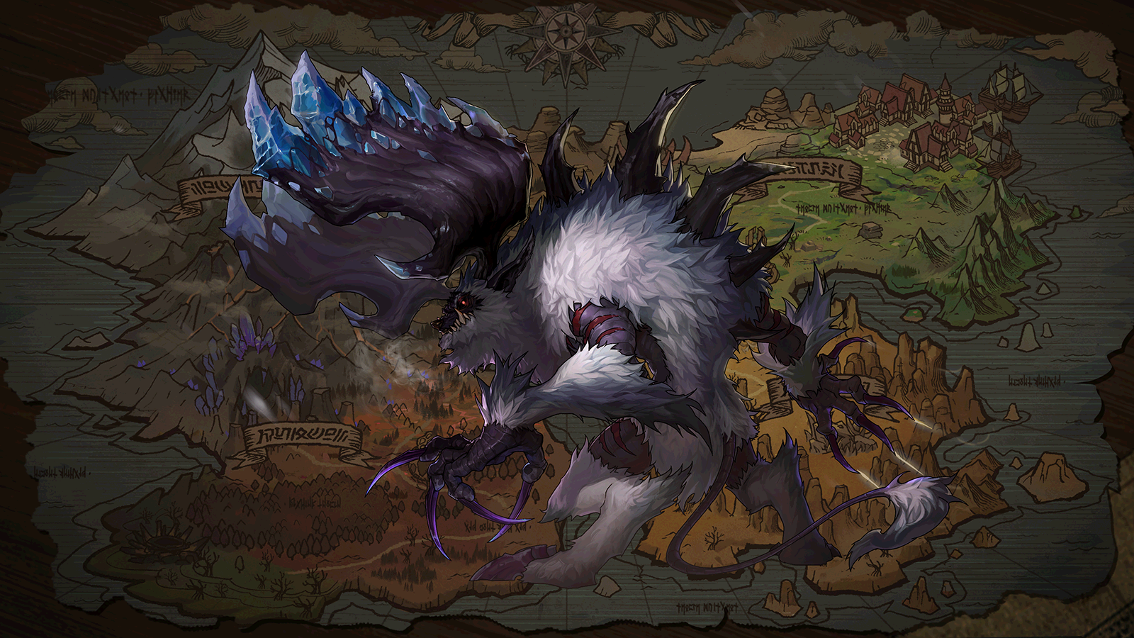 《DNF》巨龙的秘宝全BOSS原画分享