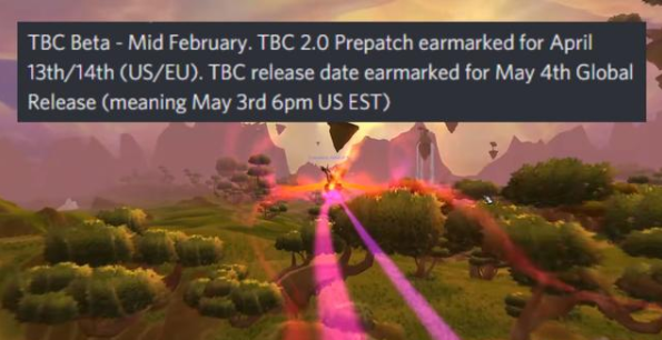 魔兽世界tbc分几个阶段