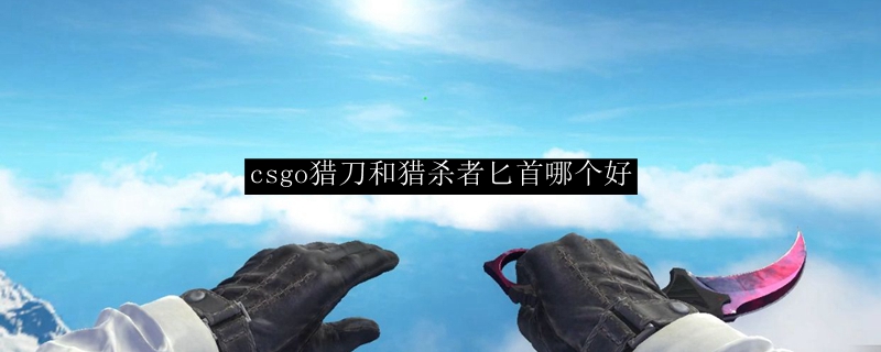 csgo猎刀和猎杀者匕首哪个好