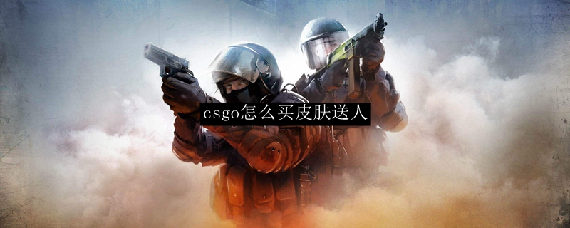 csgo怎么买皮肤送人