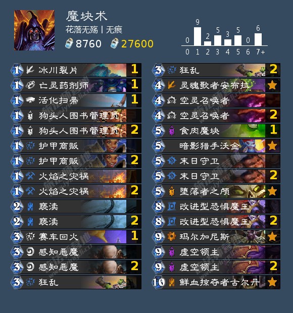 炉石传说魔块术狂野卡组搭配2021