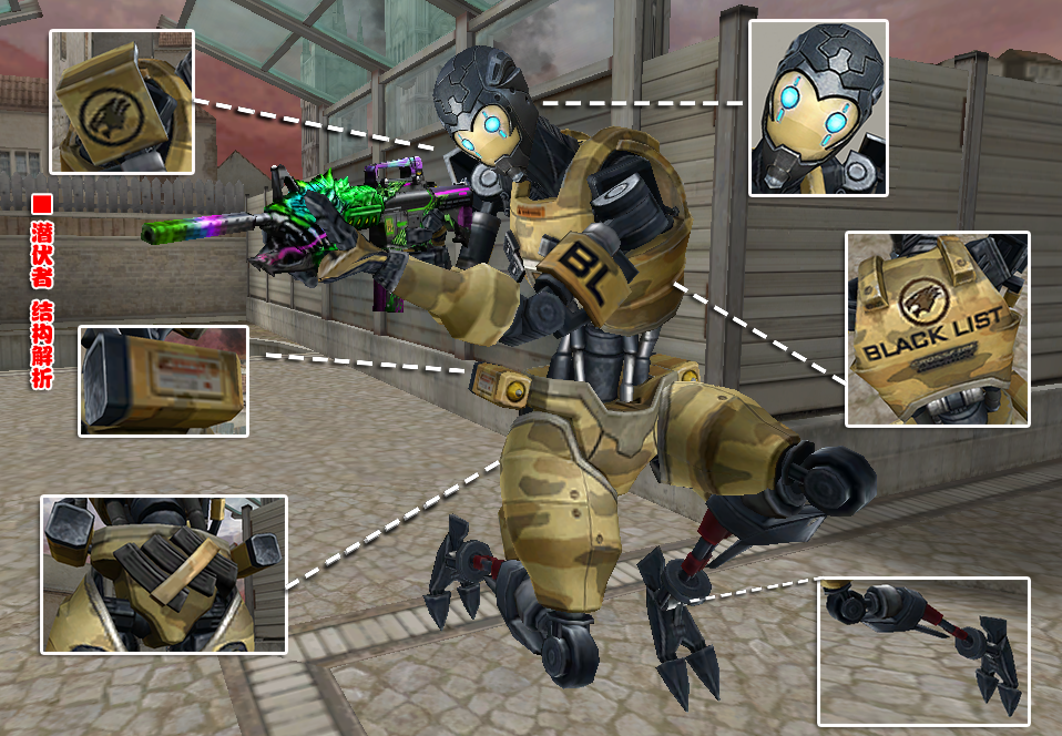 cf机械n22角色外观