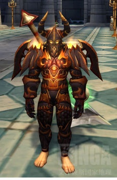 《魔兽世界》tbc战士套装外观效果一览