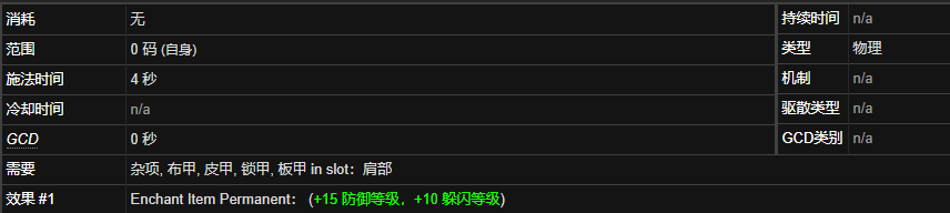 魔兽世界强力骑士铭文有什么用