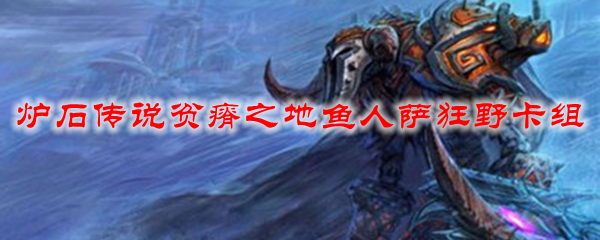 炉石传说贫瘠之地鱼人萨狂野卡组