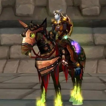 魔兽世界炽热战马坐骑怎么获得