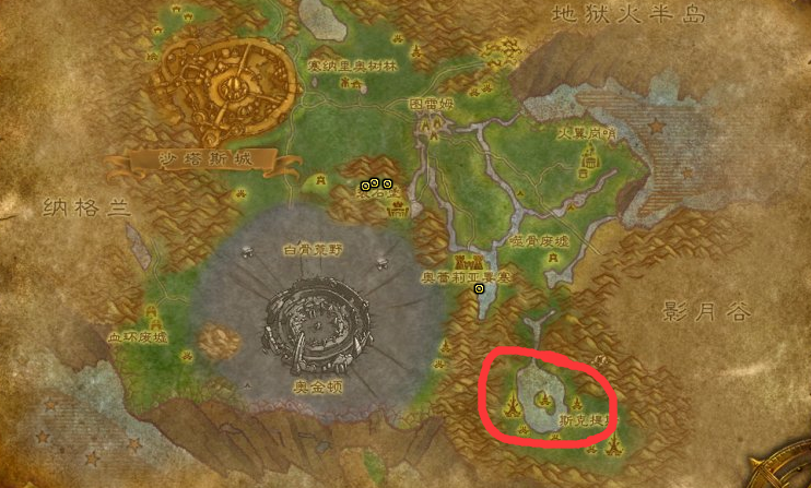 《魔兽世界》怀旧服高地杂鱼群分布位置