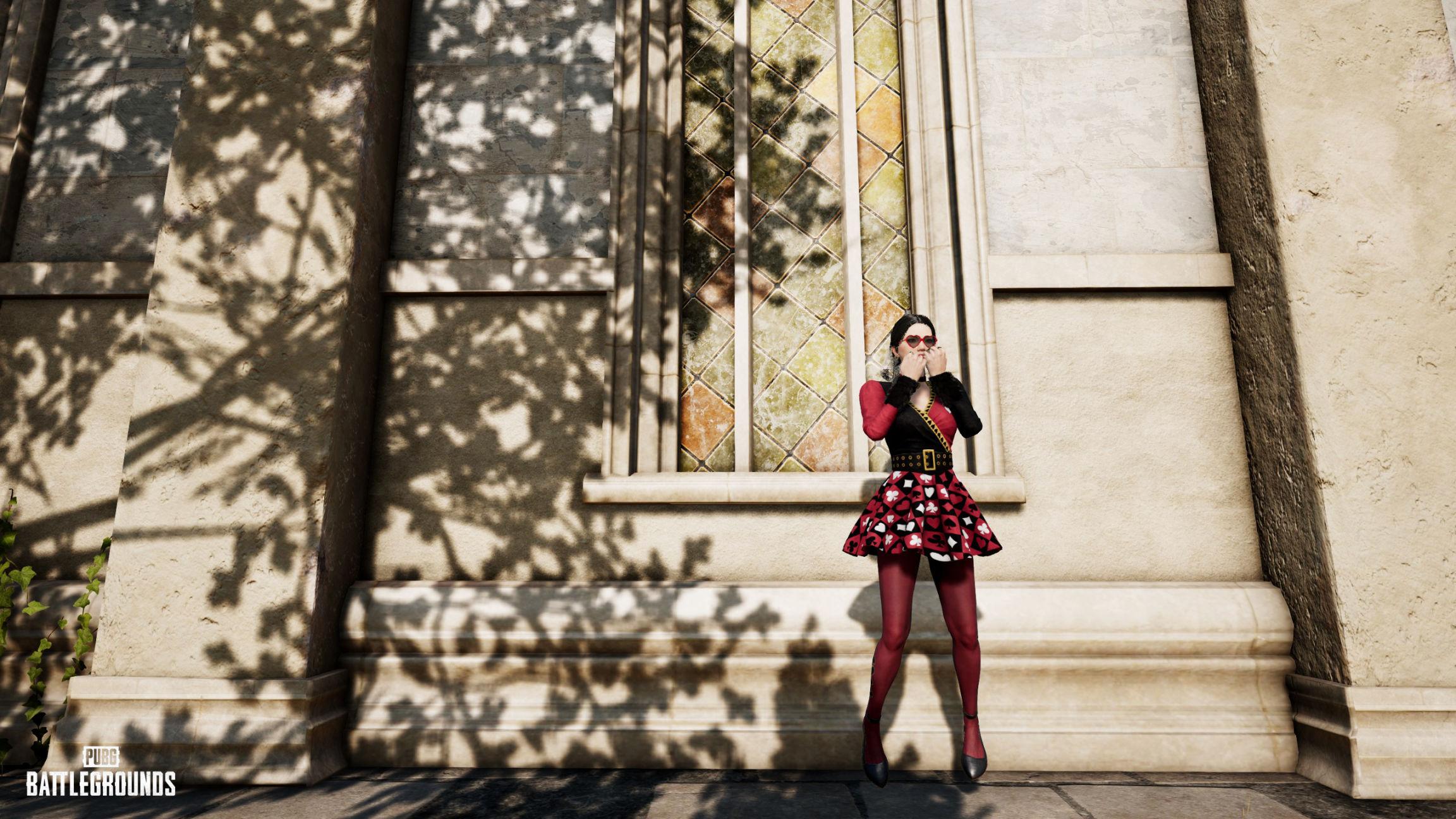 绝地求生情人节红桃皇后套装介绍