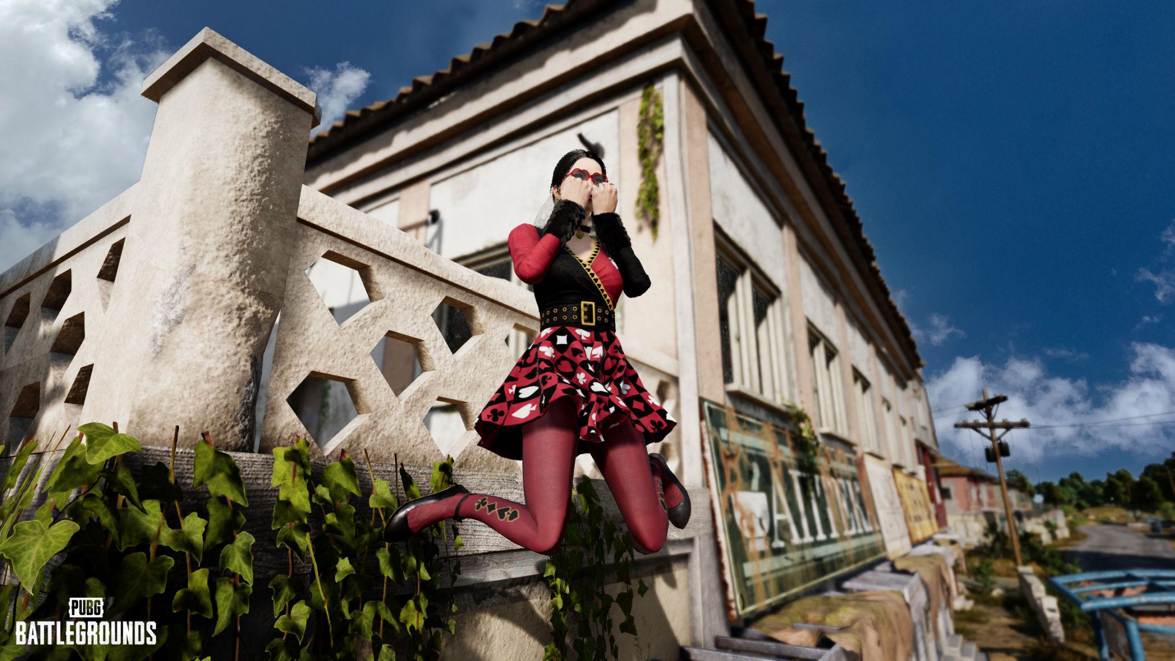 绝地求生情人节红桃皇后套装介绍