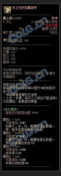 DNF110级火强套装属性介绍