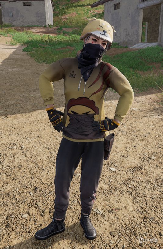 绝地求生RASH悲喜联名皮肤介绍