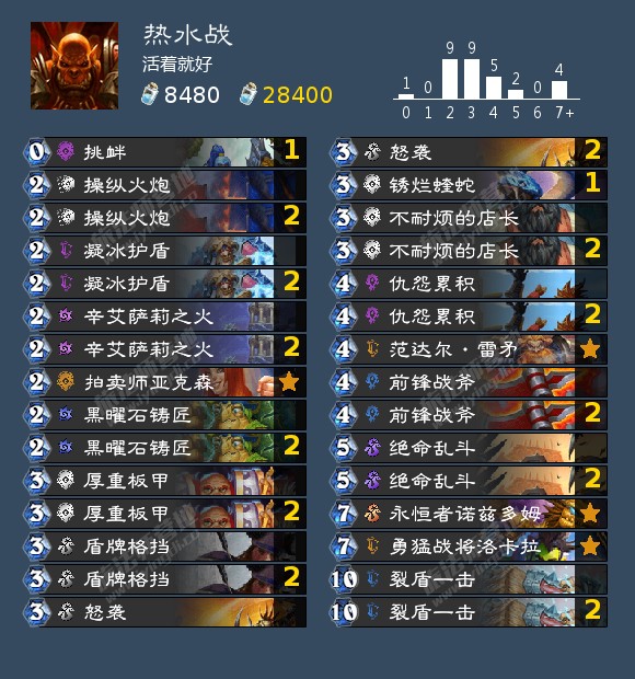 炉石传说战士热水澡成就攻略