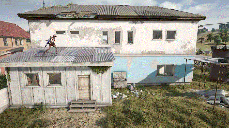 绝地求生艾伦格房区身法与攻防要领分享