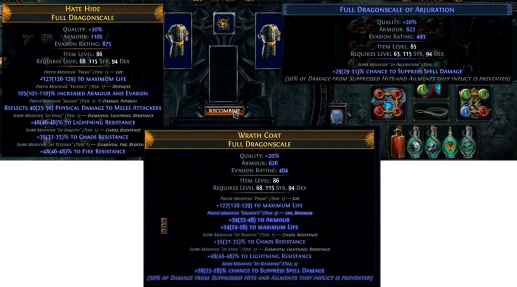 流放之路S19赛季合成装备需要什么素材