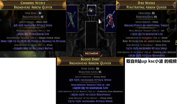 流放之路S19赛季合成装备需要什么素材