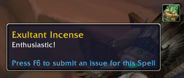 魔兽世界雀跃熏香有什么用