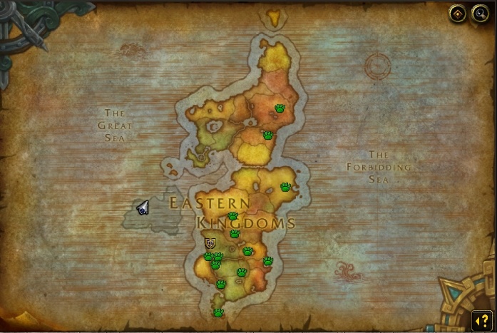 魔兽世界10.0海象人航船路线一览