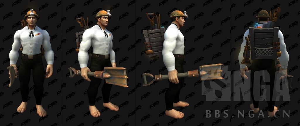 魔兽世界采矿专业装备外观